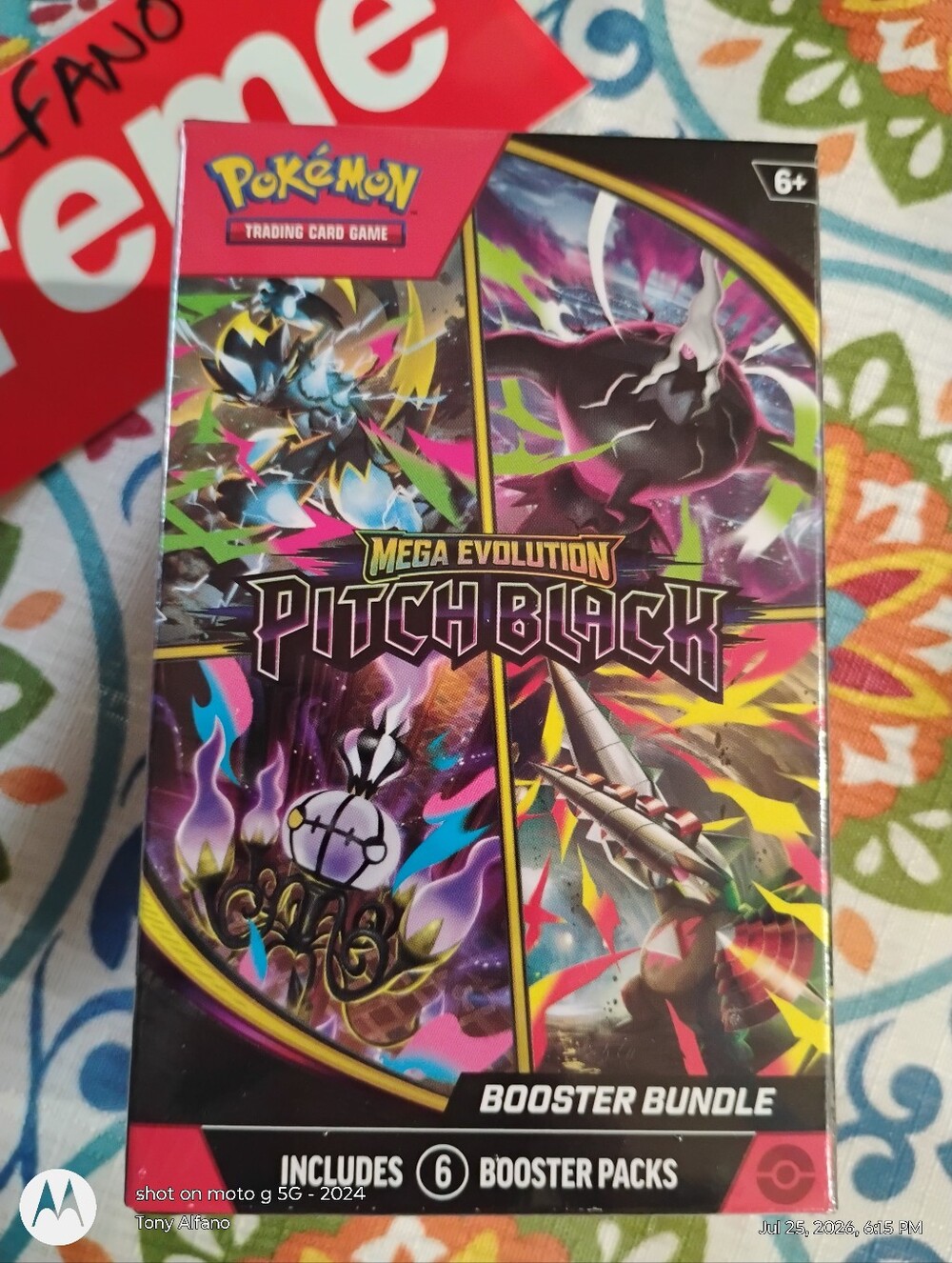 Pokemon Mega Evolution Pitch Black Booster Bundle SEALED BNIB - In Hand